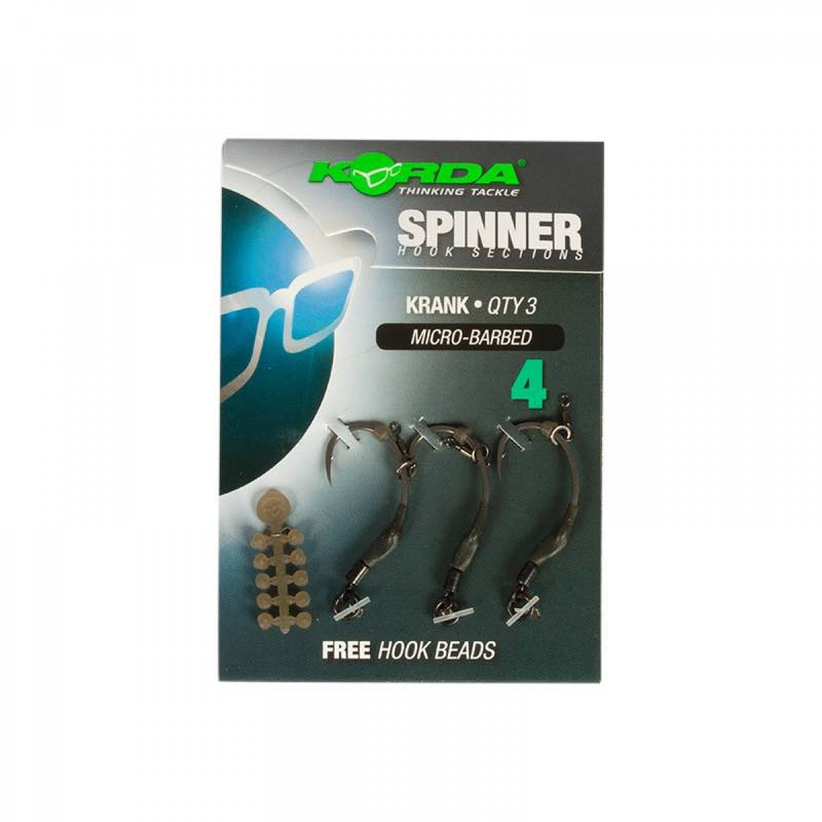 Hameçons montés Korda Spinner Krank