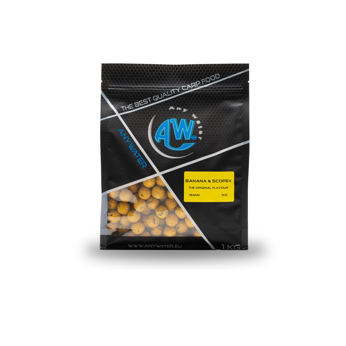 Boilies Any Water Top Boilies Banana & Scopex 16 mm 1 Kg