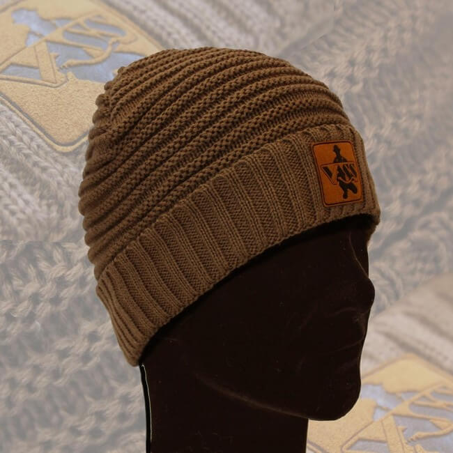 Gorro Vass VR376 Ribbed Marrón - Tienda Carpfishing