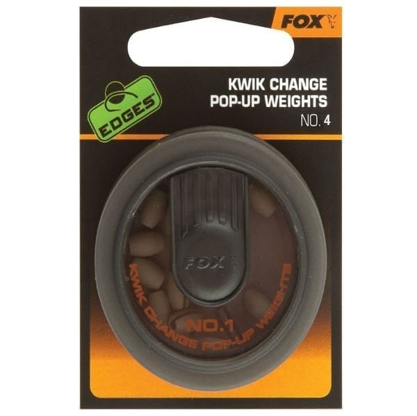 Plomos Fox Kwick Change Pop ups nº4 - Tienda Carpfishing