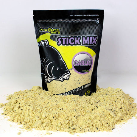 Stick Mix Pro Elite Baits Garlic 800 g - Tienda Carpfishing