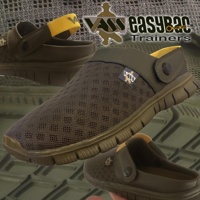 Zapatillas Vass Easy-Bac Verdes - Tienda Carpfishing