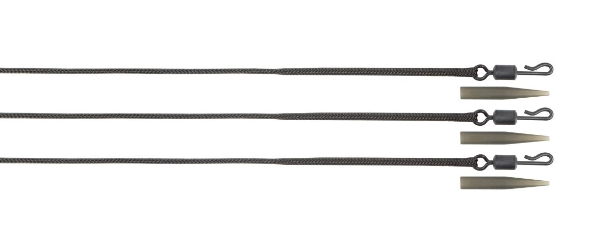 Bajos de línea montados Fox Edges Naturals Leadcore Leaders 50 lb - Tienda Carpfishing