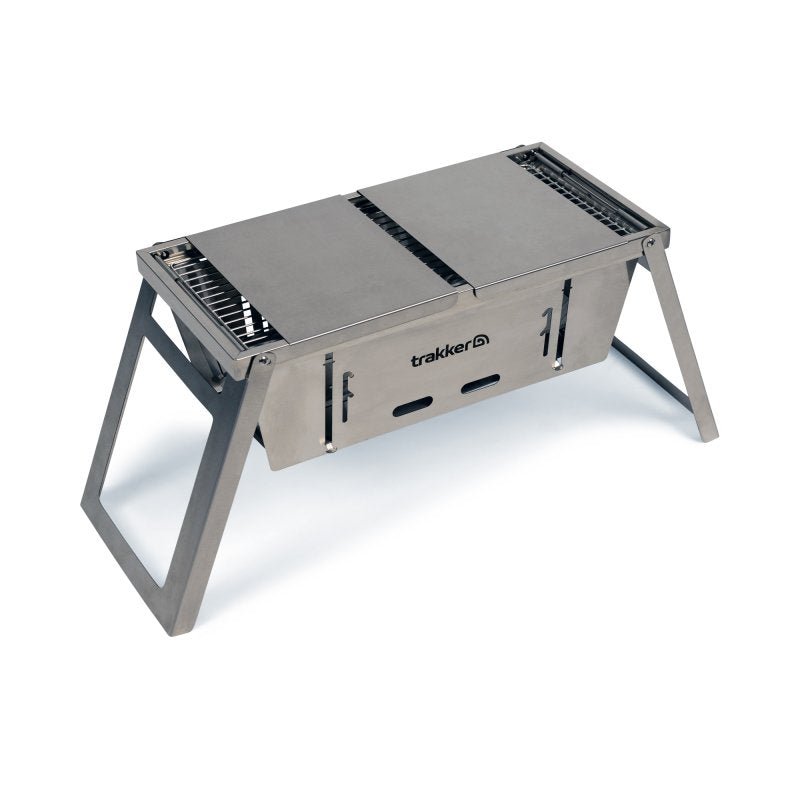 Barbacoa plegable Trakker Armolife SS - Tienda Carpfishing