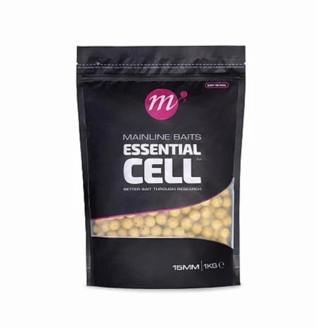 Boilies Mainline Essential Cell 15 mm - Tienda Carpfishing