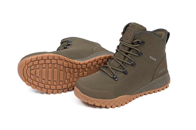 Botas Fox V2 Boot Caqui - Tienda Carpfishing
