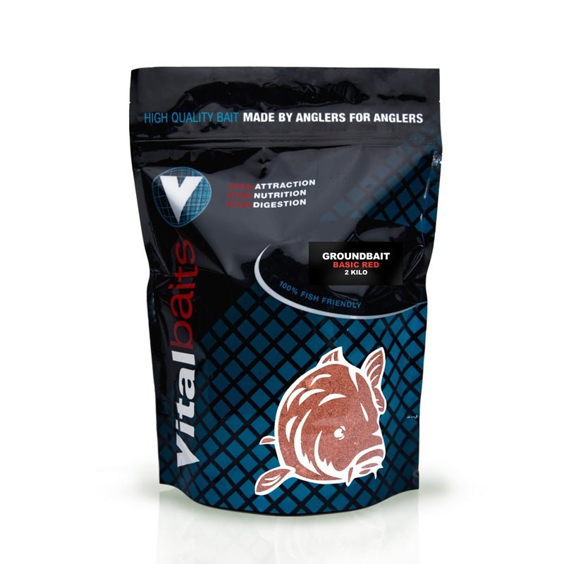 Engodo Vitalbaits Rojo 2 kg - Tienda Carpfishing
