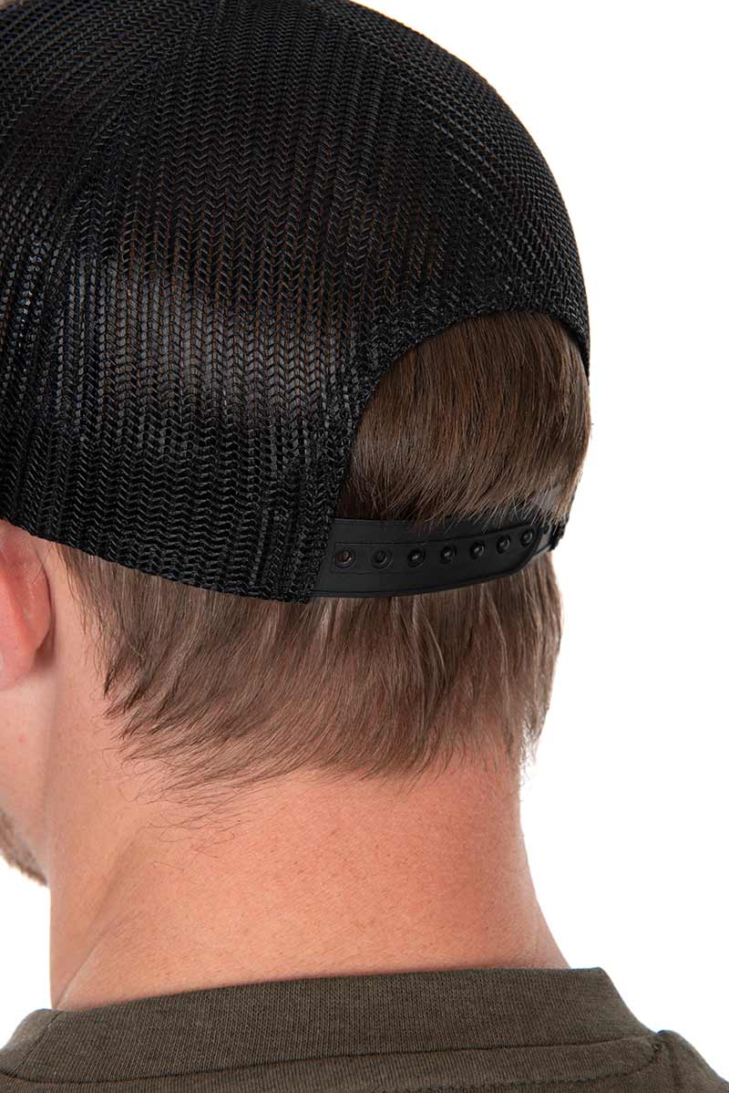 Gorra Fox Trucker Negra - Camo - Tienda Carpfishing