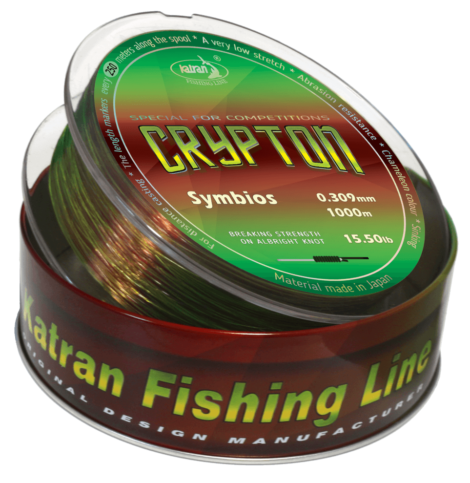 Hilo Katran Crypton Symbios 0,30 mm 1000 m - Tienda Carpfishing