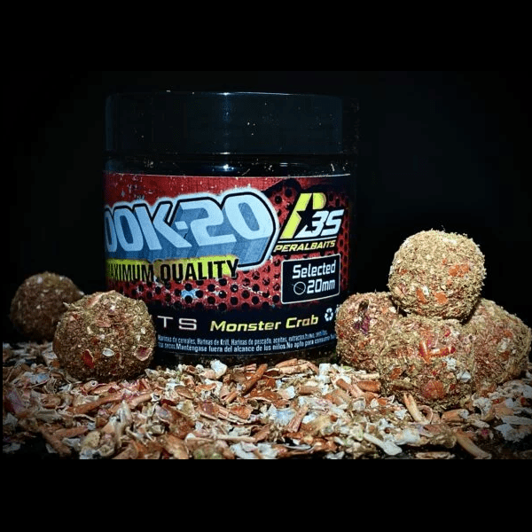 Hook Baits Peralbaits Monster Crab 20 mm - Tienda Carpfishing