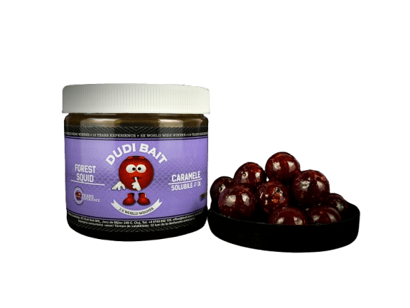 Hook Baits Solubles Dudi Bait Glugged Forest Squid 16 mm - Tienda Carpfishing