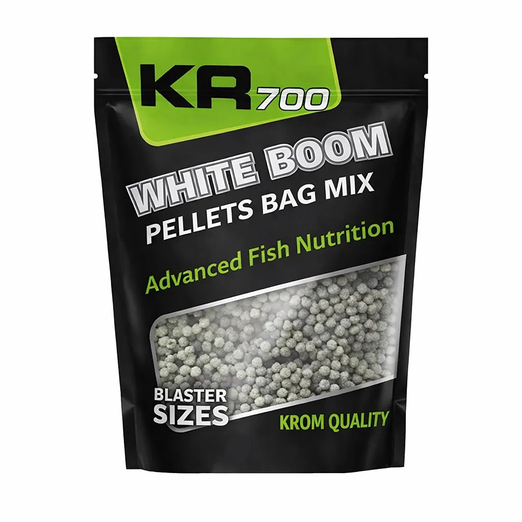 mélanger Pellets Krom Quality KR200 White Boom 4,5MM 800G