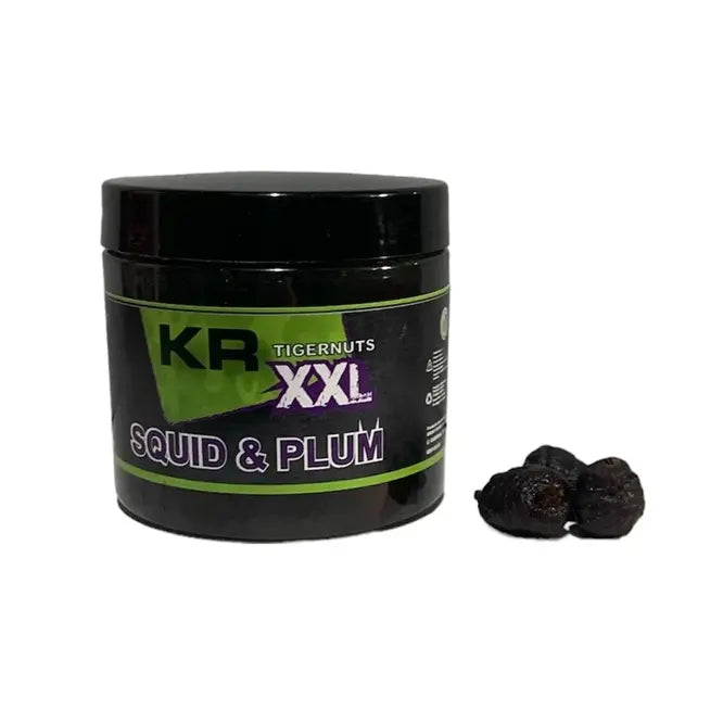 Noix tigrées Krom Quality KR500 Noir XXL Squid & Plum 200 ml