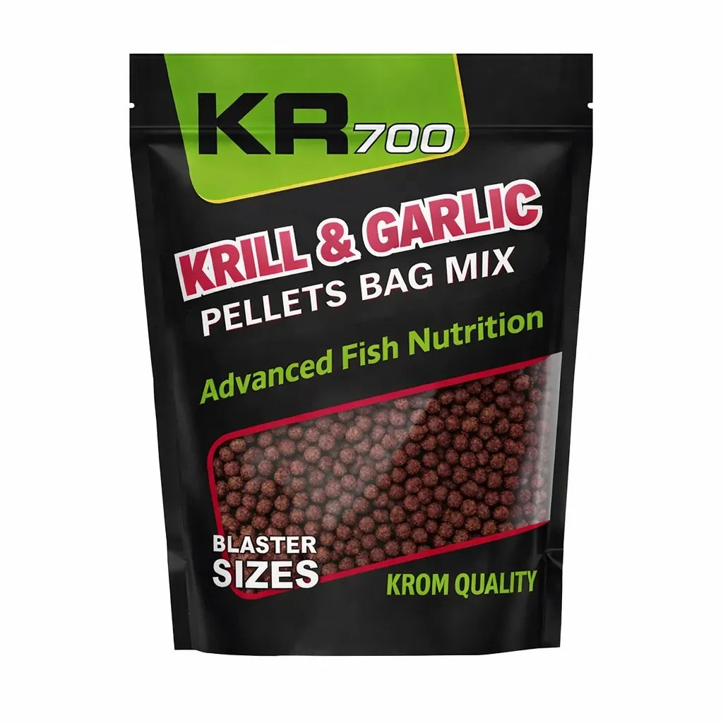 mélanger Pellets Krom Quality KR100 Krill et Garlic 4,5MM 800G