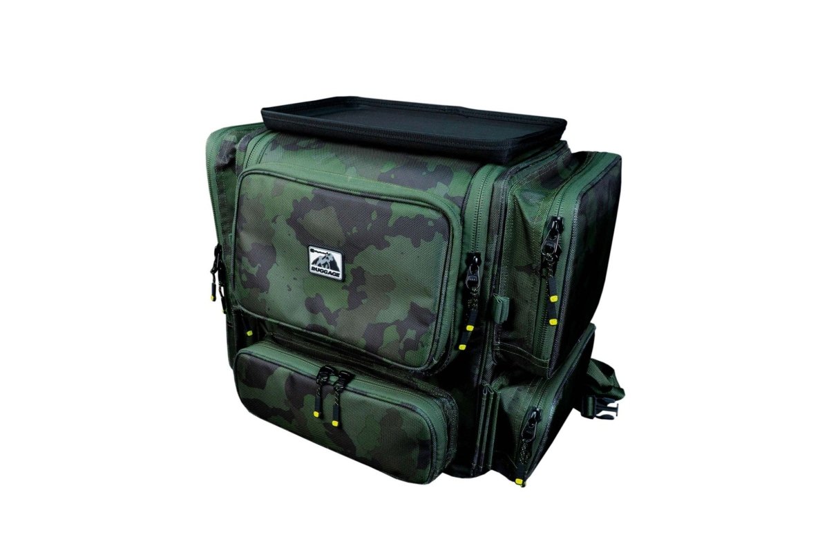 Mochila Ridge Monkey Ruggage y estuches para accesorios - Tienda Carpfishing