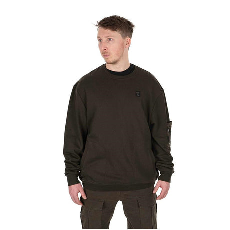 Sudadera Fox LW Caqui - Tienda Carpfishing