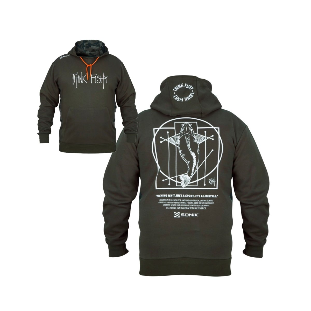 Sudadera Sonik Think Fishy Art - Tienda Carpfishing
