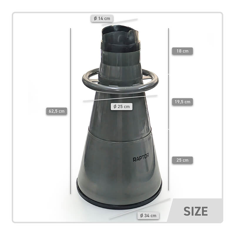 Visor Raptor Aqua Scope L - Tienda Carpfishing