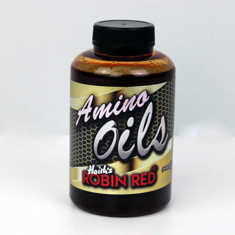 Aceite Amino Pro Elite Baits Gold Robin Red 300 ml - Tienda Carpfishing