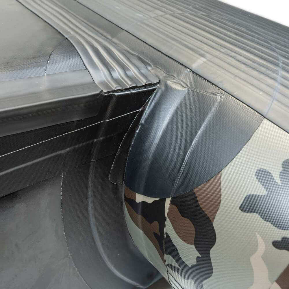 Barca Raptor 270 X - Wide Dark Camo con suelo de aluminio - Tienda Carpfishing