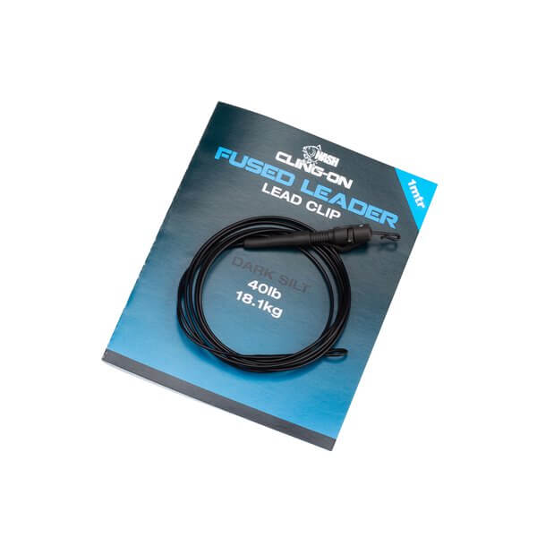 Fused Leader Lead Clip Nash Negro - Tienda Carpfishing