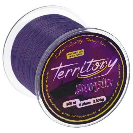 Hilo Mikado Territory Morado 300 m - Tienda Carpfishing