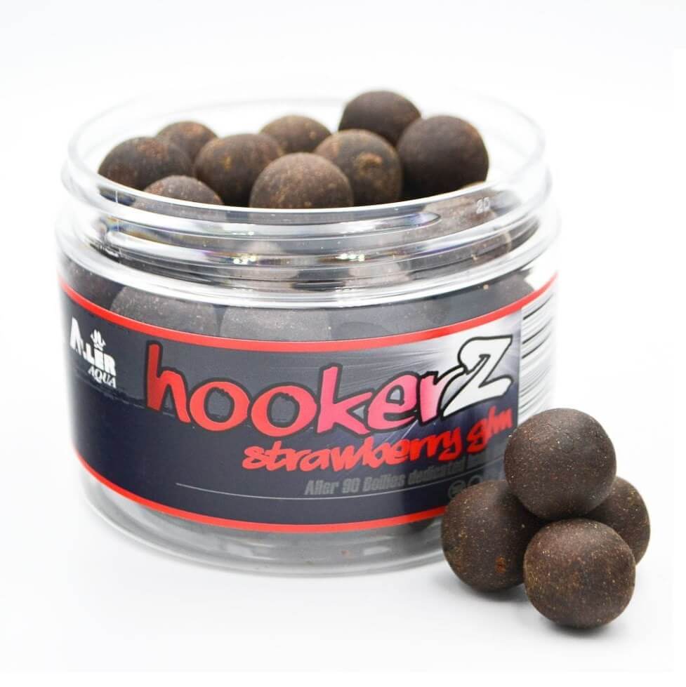 Hookerz Massive Baits Aller90 Strawberry GLM 18 mm - Tienda Carpfishing