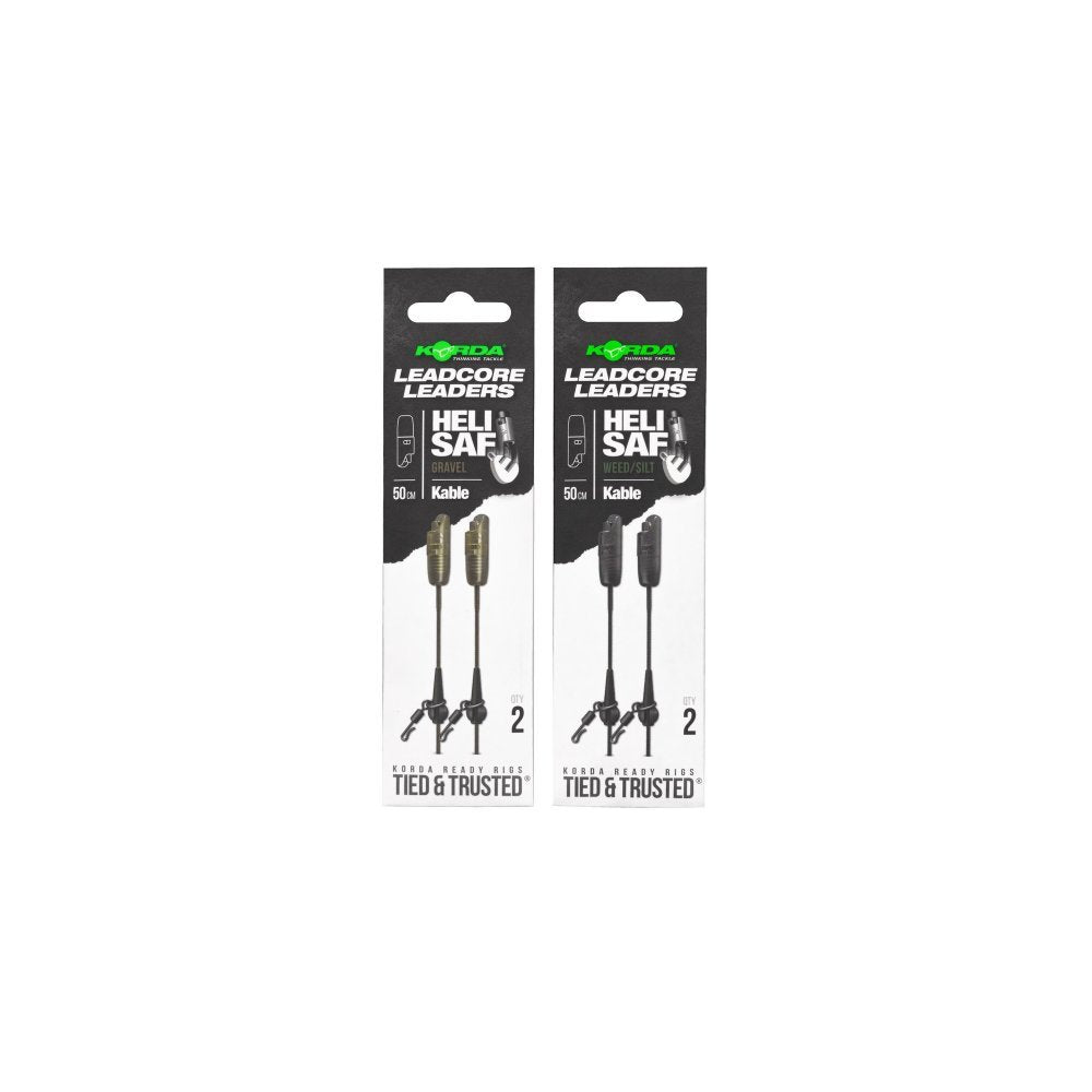 Leadcore Korda Heli Safe Kable Weed 50 cm - Tienda Carpfishing