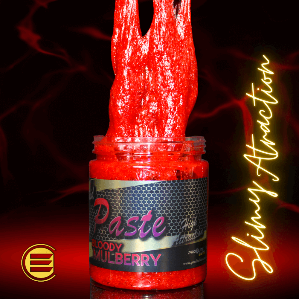 Pasta Líquida Pro Elite Baits Gold Bloody Mulberry 250 g - Tienda Carpfishing