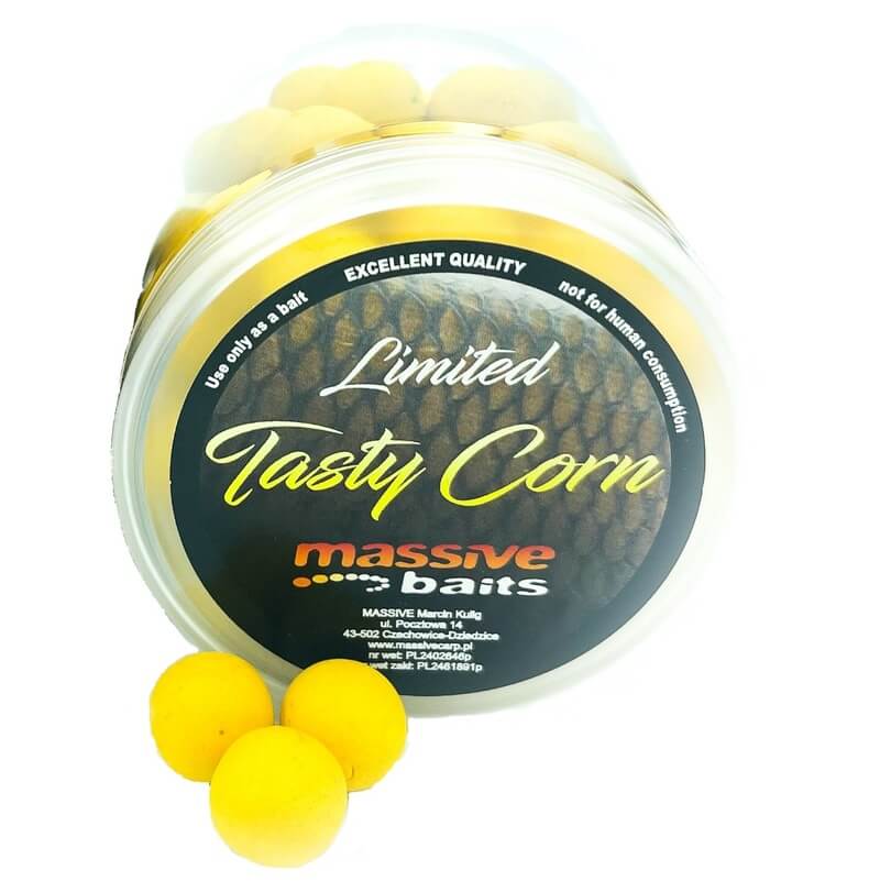 Pop ups Massive Baits Tasty Corn 14 mm - Tienda Carpfishing