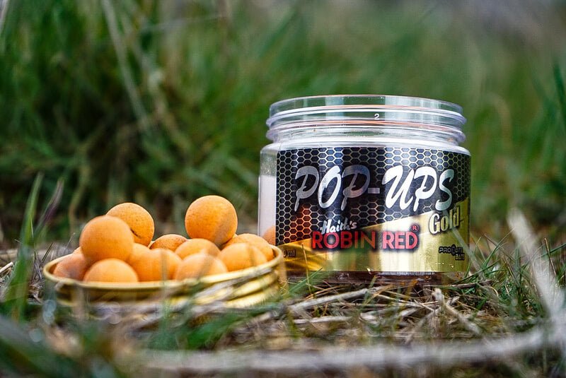Pop Ups Pro Elite Baits Gold Robin Red 14 mm - Tienda Carpfishing