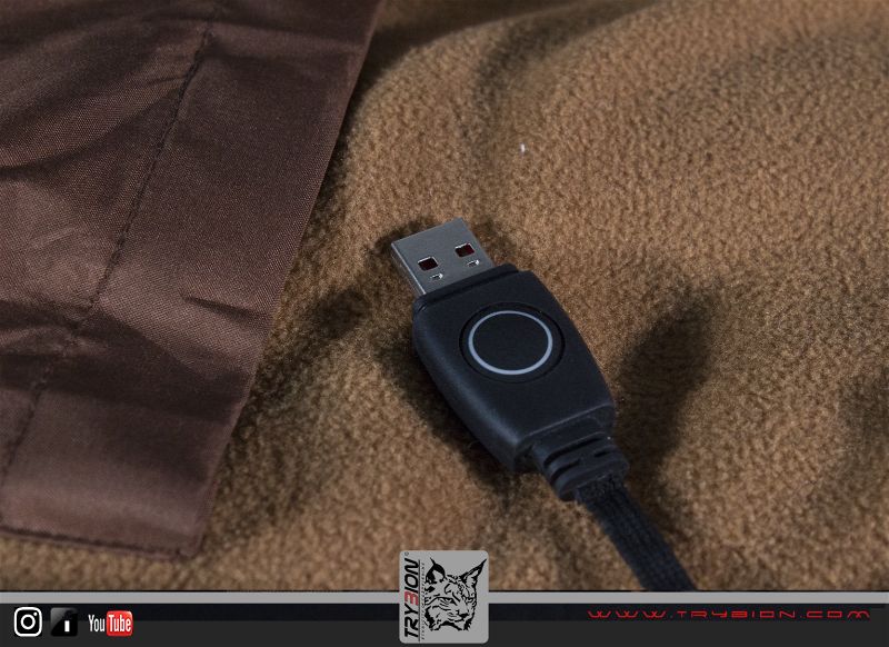 Saco de dormir Trybion Thermal con calefacción - Tienda Carpfishing