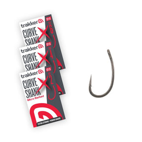 Anzuelos Trakker Curve Shank XS