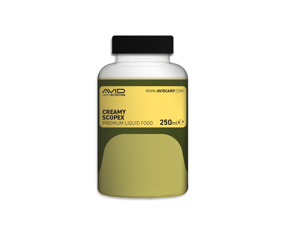 Additif liquide Avid Carp Crémeux Scopex 250 ml