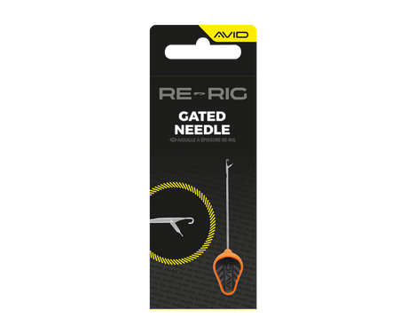 Aguja Avid Carp Gated Re-Rig Naranja - Tienda Carpfishing