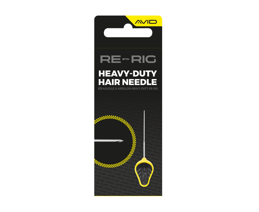 Aiguille Avid Carp Perceuse à cheveux à usage intensif jaune