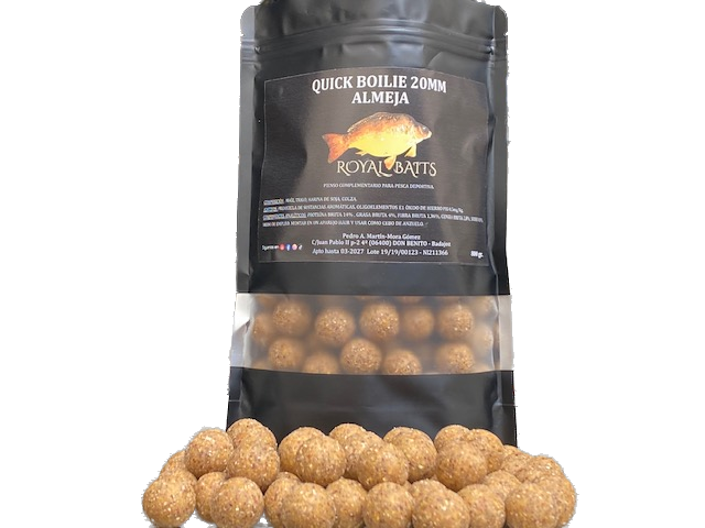 Bouillette Royal Baits Palourde 20mm 800g