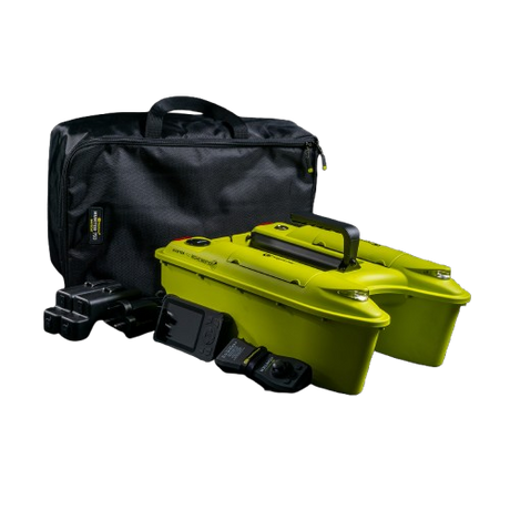 Barco cebador Ridge Monkey Hunter 750 Hi-Viz-Sonda - Tienda Carpfishing