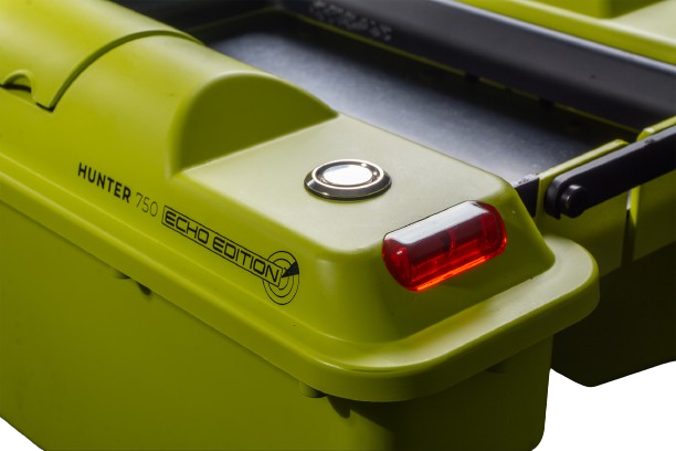 Barco cebador Ridge Monkey Hunter 750 Hi-Viz - Tienda Carpfishing