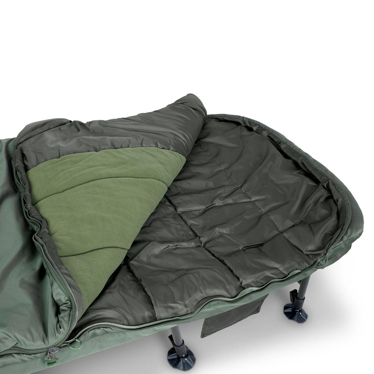 Bed chair con saco de dormir Sonik Bank-Tek 5 estaciones - Tienda Carpfishing