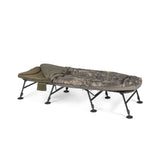 Bed Chair Nash Indulgence Système de sommeil HD40 Wide Camo 8 pieds