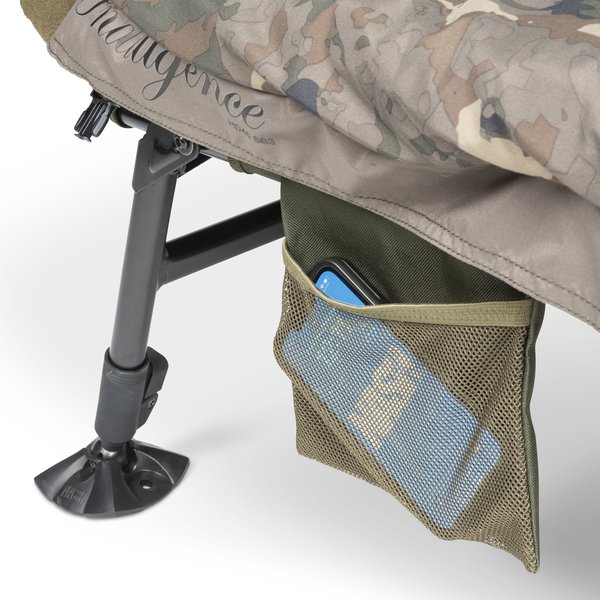 Bed Chair Nash Indulgence Système HD40 Camo 6 Feet