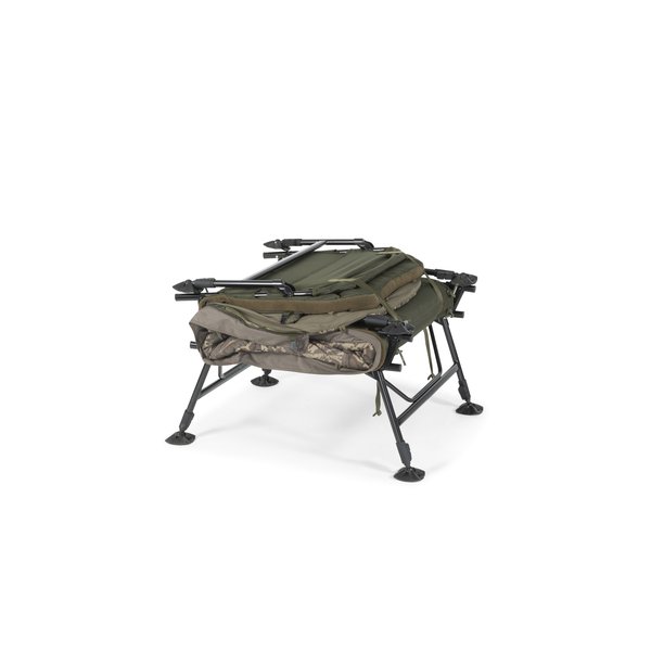 Bed Chair Nash Indulgence Système HD40 Camo 6 Feet
