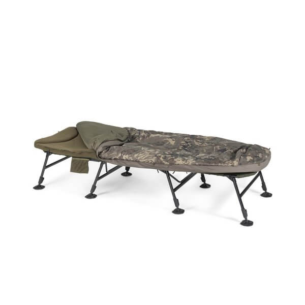 Chaise longue Nash Indulgence HD40 System Camo Emperor 8 pieds