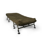 Bedchair avec sac de couchage Avid Carp Revolve Pieds X System 8