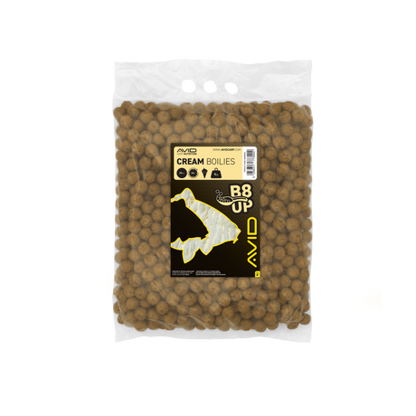 Boilies Avid Carp B8-Up Cream 20 mm 5 Kg - Tienda Carpfishing