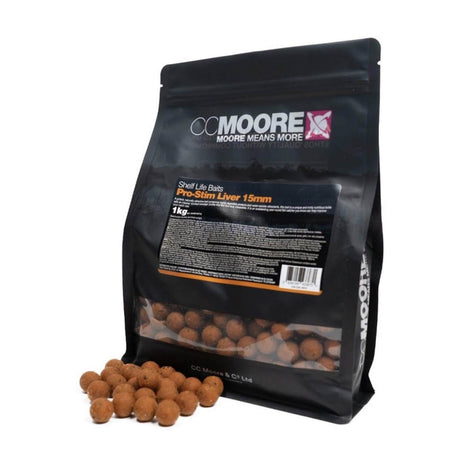 Boilies Ccmoore Pro-Stim Liver 15 mm - Tienda Carpfishing