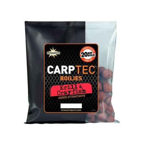 Boilies Dynamite Baits Carp-Tec Krill Crayfish 20 mm 300g - Tienda Carpfishing