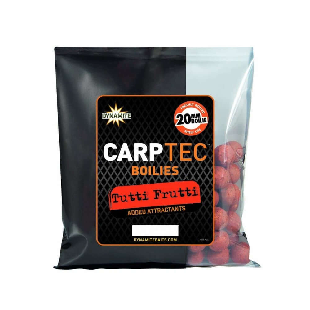 Boilies Dynamite Baits Carp-Tec Tutti Frutti 20 mm 300g - Tienda Carpfishing