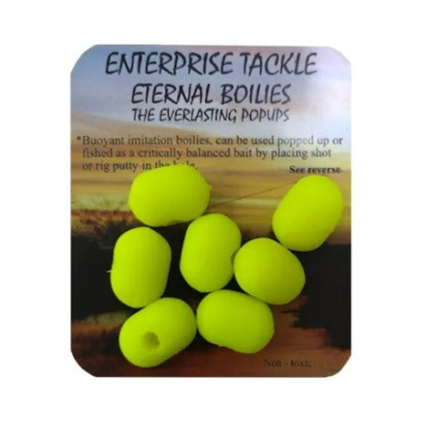 Bouillette Pop Ups Enterprise Eternal Dumbell Jaune fluo 11/15 mm